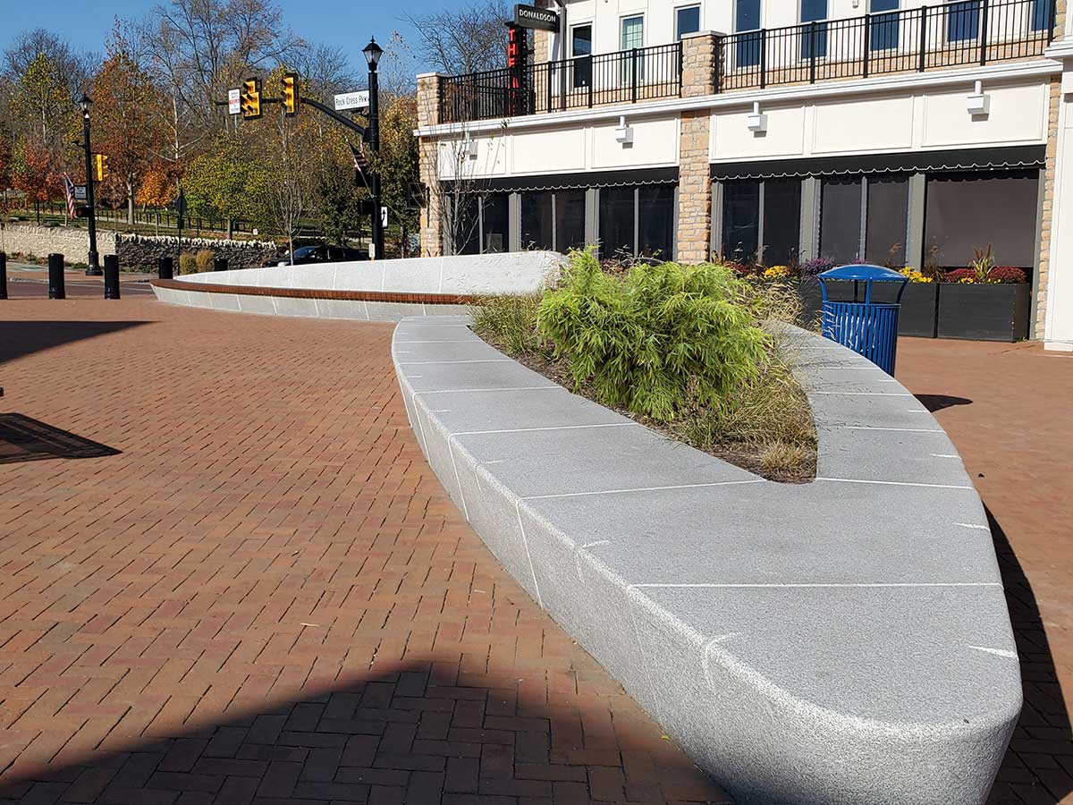 Riverside Crossing Park West Plaza
