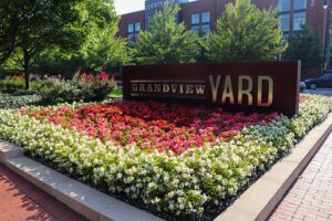 Grandview Yard Summer Flowers